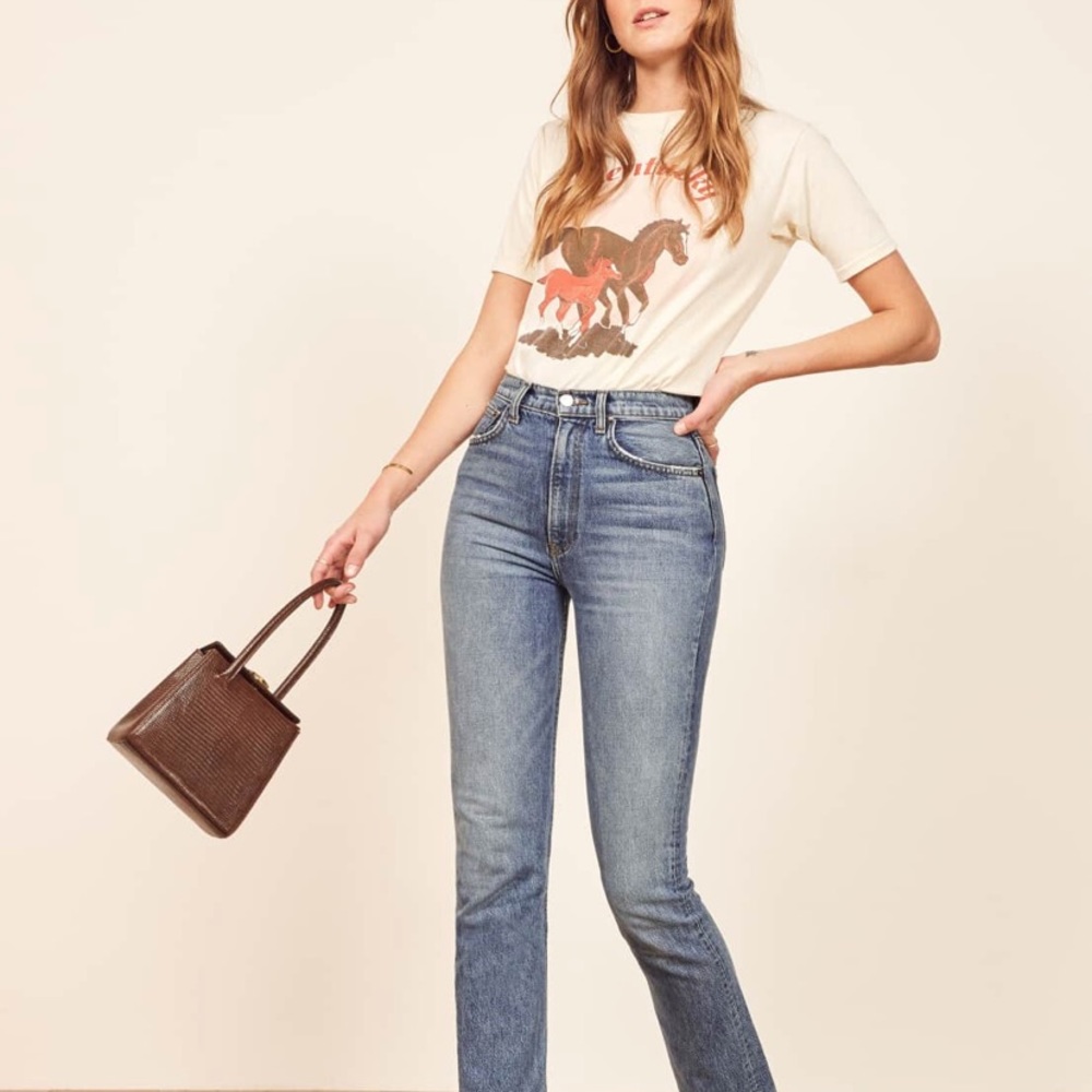 Reformation Stevie ultra high rise Jean
